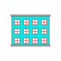 Multi-family housing icon